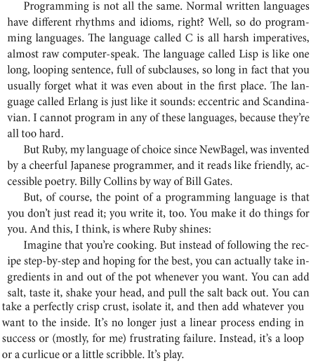 Mr. Penumbra on Ruby