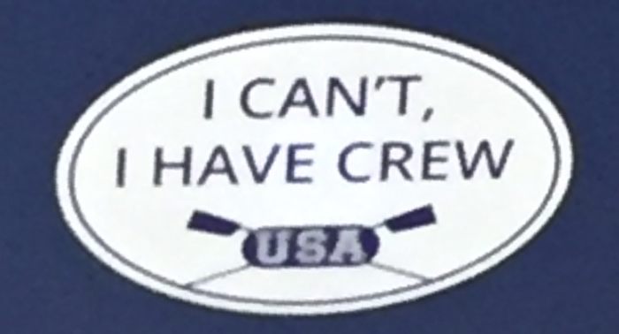 I cant I have crew