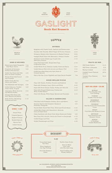 Gaslight menu2
